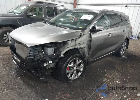 2018 Kia Sorento 3.3L Sx из США, поврежденный, VIN 5XYPK4A56JG380581